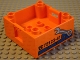 Part No: 47423pb05  Name: Duplo Container Box 4 x 4 with Studs on Corners with Wrench and Repair Phone Number Pattern