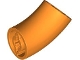 Part No: 5489  Name: Brick, Round 2 x 2 D. 45 degrees Elbow (27.7mm Standing Height)