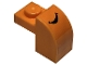 Part No: 6091pb024  Name: Slope, Curved 2 x 1 x 1 1/3 with Recessed Stud with Black Smile Pattern (Nemo Mouth) (Sticker) - Set 43226