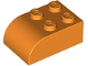 Part No: 6215  Name: Slope, Curved 3 x 2 x 1 with Four Studs