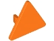 Part No: 65676  Name: Road Sign 2 x 2 Triangle with Open O Clip