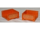 Part No: 6966pb03  Name: Scala Box 7 x 7 x 3 with 3 sides with Lattice Pattern on Both Sides (Stickers) - Set 3117