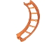 Part No: 80566  Name: Train, Track Roller Coaster Curve, 90 degrees, 3 Bricks Elevation