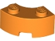 Part No: 85080  Name: Brick, Round Corner 2 x 2 Macaroni with Stud Notch and Reinforced Underside