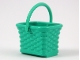 Part No: 33081c01  Name: Scala Utensil Wicker Basket with (Same Color) Handle (33081 / 33082)