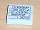 Part No: 3068pb0133R  Name: Tile 2 x 2 with Computer Keyboard Right Pattern (Sticker) - Set 3142