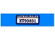 Part No: 2431pb881  Name: Tile 1 x 4 with 'GOTHAM POLICE XT93831' Pattern (Sticker) - Set 70912