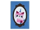 Part No: 26603pb028  Name: Tile 2 x 3 with Framed Unikitty Picture Pattern (Sticker) - Set 70831