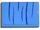 Part No: 26603pb295  Name: Tile 2 x 3 with Curtain with Dark Blue Curved Lines Bottom Half Pattern (Sticker) - Set 76398