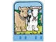 Lot ID: 348608988  Part No: 42179pb02  Name: Story Builder Farmyard Fun Card with Cows Pattern