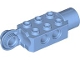 Part No: 47432  Name: Technic, Brick Modified 2 x 3 with Pin Holes, Rotation Joint Ball Half (Vertical Side), Rotation Joint Socket