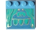 Part No: 6179pb250 Name: Tile, Modified 4 x 4 with Studs on Edge with Troll Head with Medium Azure Hair, Nose, Mouth and Stitching Pattern (Sticker) - Set 41254 Part No: 6179pb250 Name: Tile, Modified 4 x 4 with Studs on Edge with Troll Head with Medium Azure Hair, Nose, Mouth and Stitching Pattern (Sticker) - Set 41254