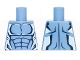 Lot ID: 390767753  Part No: 973pb1671  Name: Torso Alien with Dark Blue Muscles Outline and White Edges Pattern