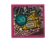 Part No: 3068pb1459  Name: Tile 2 x 2 with Yellow Tickets and Number 30 Pattern (Sticker) - Set 41375