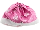 Part No: 42334  Name: Belville, Clothes Skirt Long with 3 Jewels, White Hem and Snowflakes Pattern