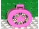 Part No: 6203pb01  Name: Scala Utensil Oval Case with Garland of Roses Pattern (Sticker) - Set 5805