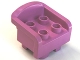 Part No: 6477  Name: Duplo, Furniture Chair with 4 Studs, Curved Back and Feet