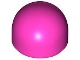 Afbeelding van Lego stukje, Brick, Round 1 x 1 x 2/3 Dome Top, Dark Pink