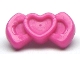 Lot ID: 277420268  Part No: 92355c  Name: Friends Accessories Bow with Heart and Small Pin