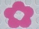 Lot ID: 377858077  Part No: clikits053  Name: Clikits, Icon Accent Rubber Flower 5 Petals 2 7/8 x 2 7/8