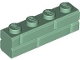 Part No: 15533  Name: Brick, Modified 1 x 4 with Masonry Profile