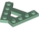 Part No: 15706  Name: Wedge, Plate A-Shape with 2 Rows of 4 Studs