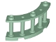 Part No: 21229  Name: Fence 4 x 4 x 2 Quarter Round Spindled with 3 Studs
