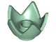 Part No: 39262  Name: Minifigure, Headgear Crown Eggshell with 5 Points and Center Stud