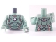 Lot ID: 337285110  Part No: 973pb2170c01  Name: Torso Scuba Armor with White Circle on Front and Turbine on Back Pattern (Scuba Iron Man) / Sand Green Arms / Sand Green Hands