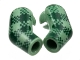 Lot ID: 282005563  Part No: 981982pb282  Name: Arm, (Matching Left and Right) Pair with Dark Green Plaid Pattern