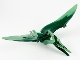 Lot ID: 287160061  Part No: Ptera06  Name: Dinosaur Pteranodon with Dark Green Back and Forehead