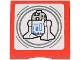 Part No: 102349c01pb013  Name: SMART Tag Tile 2 x 2 with SW R2-D2 Pattern