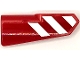 Part No: 11946pb083  Name: Technic, Panel Fairing #21 Very Small Smooth, Side B with Red and White Danger Stripes Pattern (Sticker) - Set 42098
