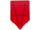 Part No: 22385pb349  Name: Tile, Modified 2 x 3 Pentagonal with Dark Red Spider Web Pattern