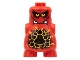 Lot ID: 355819249  Part No: 22472pb02  Name: Body, Nexo Knights Scurrier with Bright Light Orange Eyes and Closed Frown with 4 Sharp White Teeth Pattern
