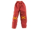 Part No: 22812  Name: Scala, Clothes Female Snow Pants with Yellow Xs Pattern