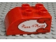 Part No: 2302pb02  Name: Duplo, Brick 2 x 3 Slope Curved with 'Pizza Planet' on White Rocket Pattern