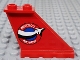 Part No: 2340pb070R  Name: Tail 4 x 1 x 3 with 'AVIATION AIRSHOW' Pattern Model Right Side (Sticker) - Set 60103