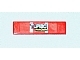 Part No: 2431pb0122  Name: Tile 1 x 4 with 'TURBO RACER' Pattern (Sticker) - Set 7801