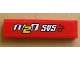 Part No: 2431pb0126 Name: Tile 1 x 4 with 'N2O SYS' and Bubbles Pattern (Sticker) - Set 8681 Part No: 2431pb0126 Name: Tile 1 x 4 with 'N2O SYS' and Bubbles Pattern (Sticker) - Set 8681