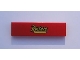 Part No: 2431pb0162  Name: Tile 1 x 4 with Gold and Black 'Rust-eze' Pattern
