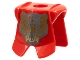 Part No: 2587pb06  Name: Minifigure Armor Breastplate with Leg Protection with Santis Gold Bear Pattern