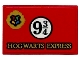 Part No: 26603pb553 Name: Tile 2 x 3 with Gold Hogwarts Crest and 'HOGWARTS EXPRESS', Black '9 3/4' in White Circle Pattern (Sticker) - Set 76450 Part No: 26603pb553 Name: Tile 2 x 3 with Gold Hogwarts Crest and 'HOGWARTS EXPRESS', Black '9 3/4' in White Circle Pattern (Sticker) - Set 76450