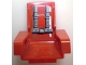Part No: 2717pb05  Name: Technic Seat 3 x 2 Base with Cushions and Detailed Seat Belts Pattern (Sticker) - Set 8215