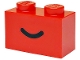Part No: 3004pb302 Name: Brick 1 x 2 with Black Smile Curved Line Pattern Part No: 3004pb302 Name: Brick 1 x 2 with Black Smile Curved Line Pattern