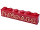 Part No: 3009pb258  Name: Brick 1 x 6 with Bright Light Yellow Skyline Pattern (Sticker) - Set 60407