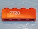 Part No: 3010pb010  Name: Brick 1 x 4 with White '7720' Pattern (Sticker) - Set 7720