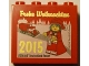 Lot ID: 223828782  Part No: 30144pb177  Name: Brick 2 x 4 x 3 with Legoland Deutschland Resort Frohe Weihnachten 2015 Pattern