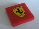 Lot ID: 345848414  Part No: 3068pb0104  Name: Tile 2 x 2 with Ferrari Logo Pattern (Sticker) - Set 8386