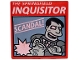 Lot ID: 87002743  Part No: 3068pb0922  Name: Tile 2 x 2 with 'THE SPRINGFIELD INQUISITOR' Pattern